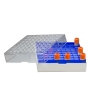 Bel-Art Cryo-Safe Vial Storage Box;81 Places;For 1.2-2ML Vials (Pack of 4)